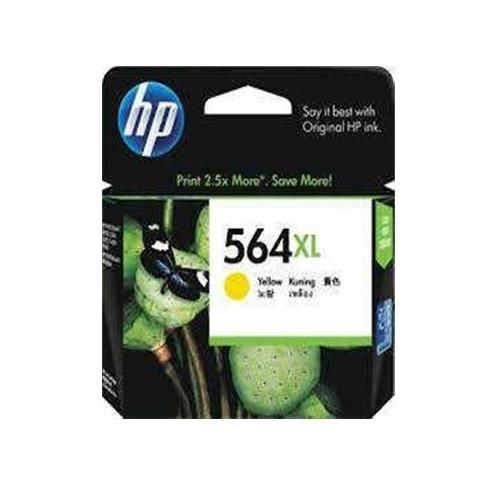 HP 564XL 黃色高印量墨水匣 (CB325WA)