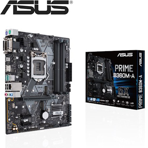 ASUS華碩 PRIME B360M-A 主機板