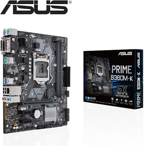 ASUS華碩 PRIME B360M-K 主機板