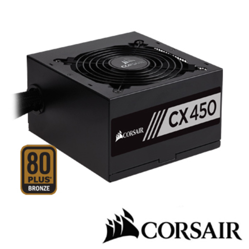 CORSAIR海盜船 CX450 80Plus銅牌 電源供應器