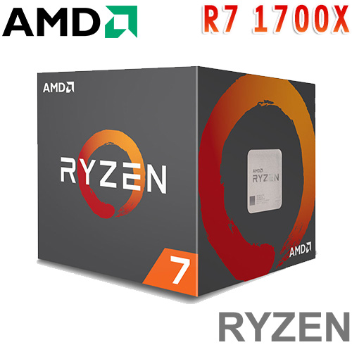 AMD超微Ryzen 7 1700X 處理器(無FAN)-DIY/零組件專館- EcLife良興購物網