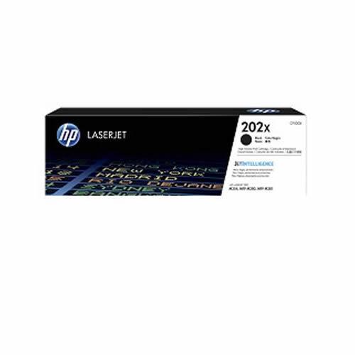 HP 202X 高列印量黑色原廠 LaserJet 碳粉匣 (CF500X)