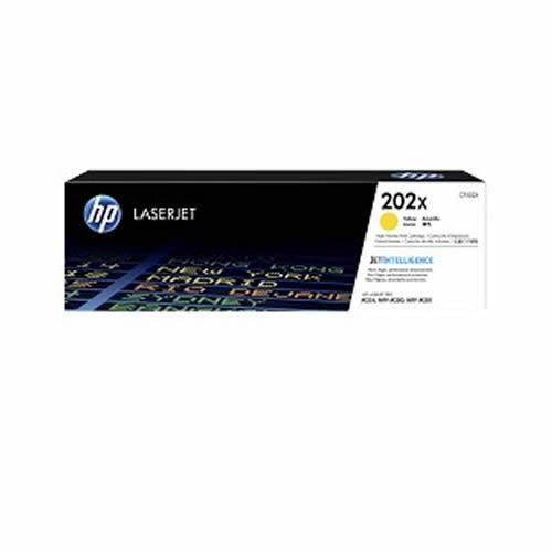 HP 202X 高列印量黃色原廠 LaserJet 碳粉匣 (CF502X)
