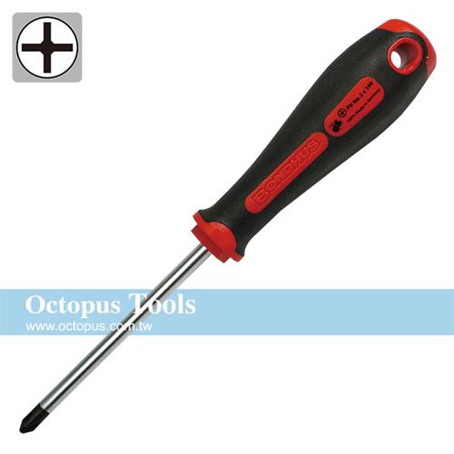 Octopus PH2x100mm德國吸震十字起子BONDHUS #13087（488.13087）