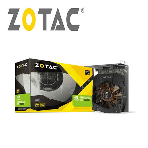 ZOTAC索泰 GeForce GT 1030 2GB 顯示卡