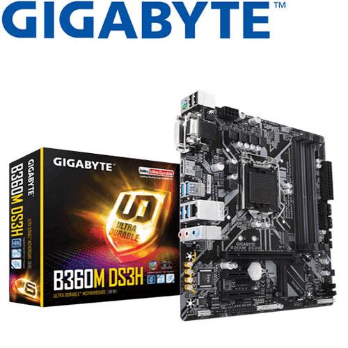 GIGABYTE技嘉 B360M DS3H 主機板