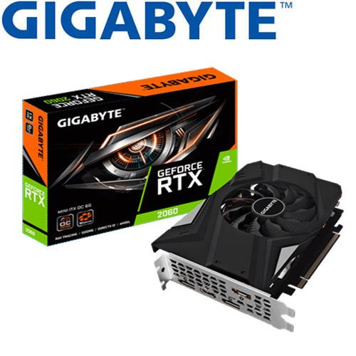 GIGABYTE技嘉 Geforce RTX 2060 MINI ITX OC 6G 顯示卡