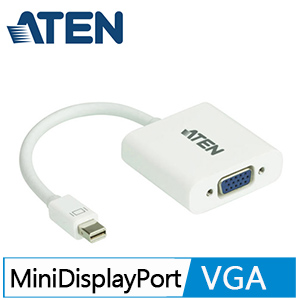 ATEN 宏正 Mini DisplayPort 轉 VGA 轉接器 VC920