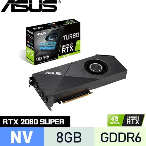 ASUS華碩 GeForce TURBO-RTX2060S-8G-EVO 顯示卡