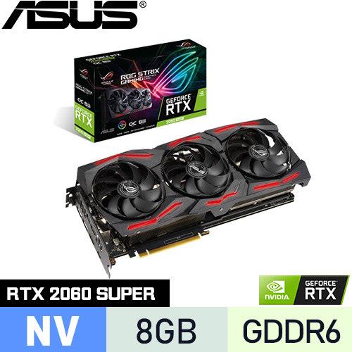 ASUS華碩 GeForce ROG-STRIX-RTX2060S-O8G-EVO-GAMING 顯示卡