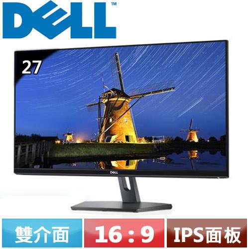 DELL 27型 IPS薄邊框螢幕 SE2719HR 4年保