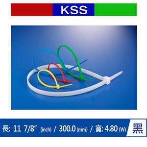 KSS CV-300SB 尼龍紮線帶 黑 (100PCS)