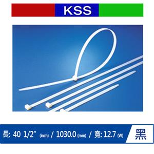 KSS CV-1030XLBK 超寬型紮線帶 黑 (100 PCS)