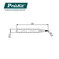 ProsKit 寶工 SI-139用圓尖烙鐵頭 5SI-139-B