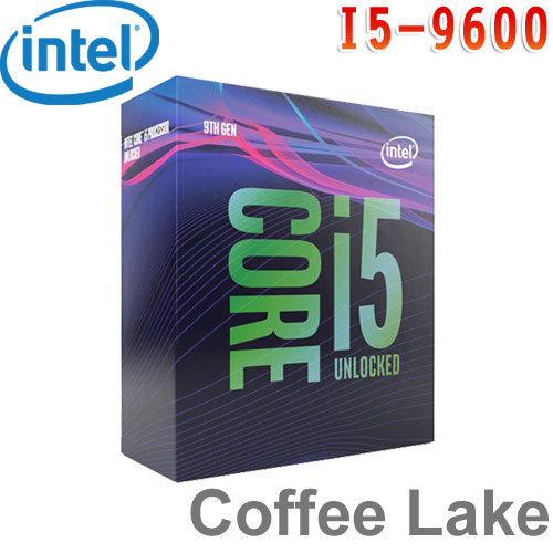 Intel英特爾 Core i5-9600 處理器
