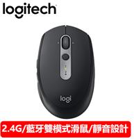 Logitech 羅技 M590 多工無線靜音滑鼠 岩石黑