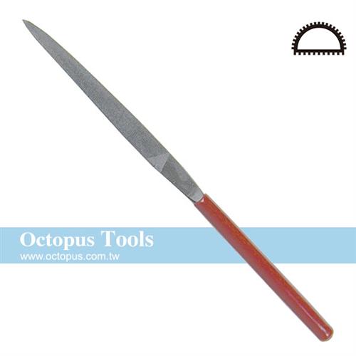 Octopus尚卓 半圓銼刀單支 180mm（822.10502）