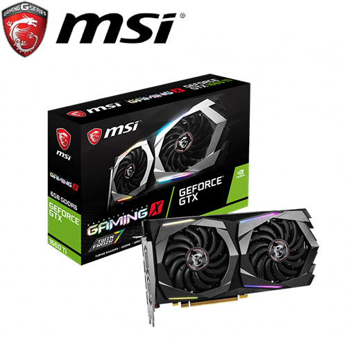 MSI微星 GeForce GTX 1660 Ti GAMING X 6G 顯示卡