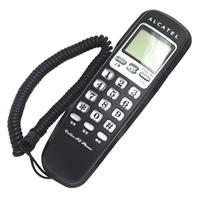 Alcatel桌壁兩用來電顯示有線電話T-226TW(黑)