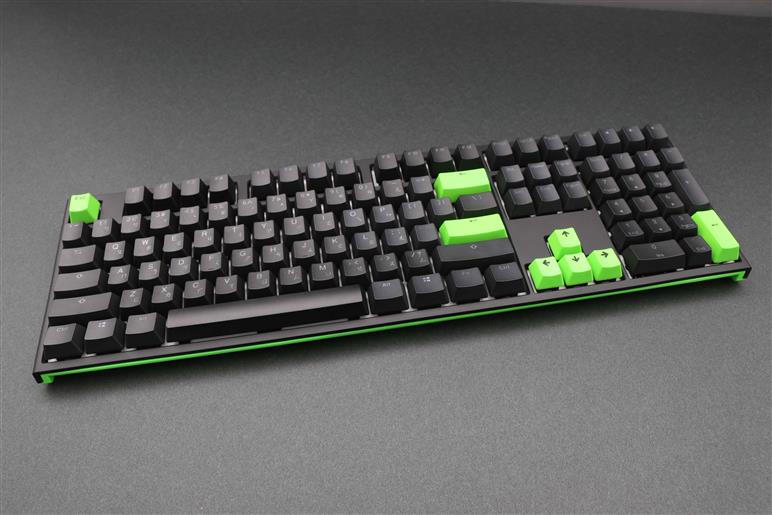 【Ducky x RAZER】 Ducky One 2 RGB RAZER 綠軸 聯名款 電競鍵盤鍵盤滑鼠專館 EcLife良興購物網