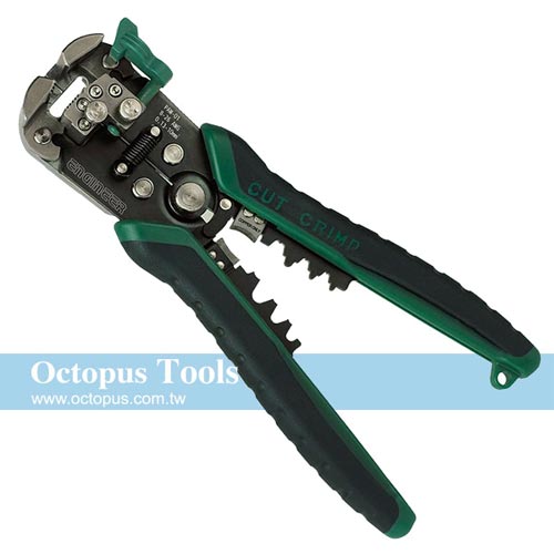 Octopus尚卓 日本製 ENGINEER 免對孔快速三合一剝線鉗 PAW-01