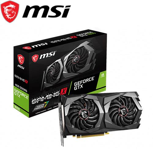 MSI微星 GeForce GTX 1650 GAMING X 4G 顯示卡
