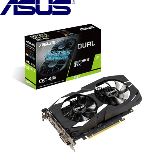 ASUS華碩 GeForce DUAL-GTX1650-O4G 顯示卡