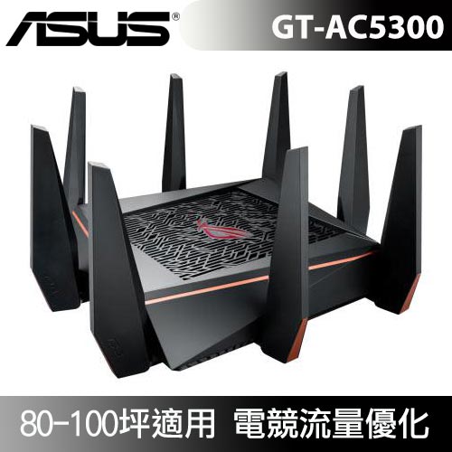 ASUS 華碩 GT-AC5300 電競專用三頻無線分享器