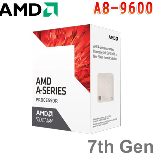 AMD超微 7th Gen A8-9600 APU 處理器