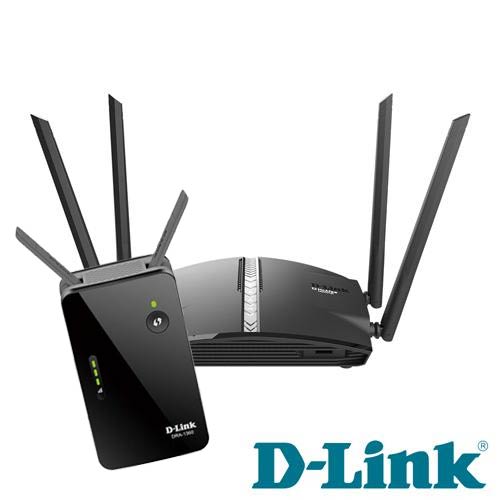 【套餐優惠】D-LINK DIR-1360 搭 DRA-1360 無線路由器