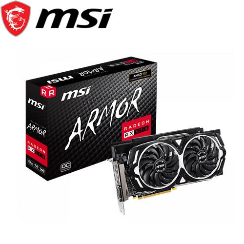 MSI微星 Radeon RX 590 ARMOR 8G OC (Gaming虎) 顯示卡