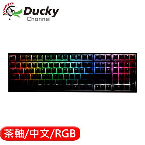 Ducky One 2 Tuxedo 燕尾服機械鍵盤茶軸中文 鍵盤滑鼠專館 Eclife良興購物網