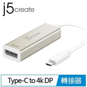 j5create JCA140 USB Type-C to 4K DP 轉接器