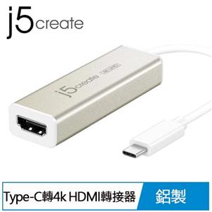 j5create JCA153 USB Type-C轉4k HDMI轉接器