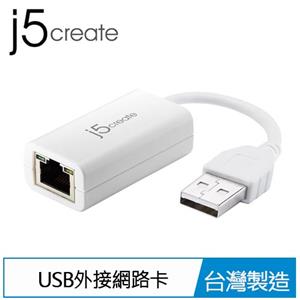 j5create JUE125 USB2.0 外接網路卡