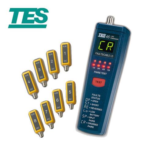 TES泰仕 網路纜線測試器TES-45
