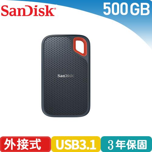 SanDisk Extreme Portable E60 500GB 行動固態硬碟