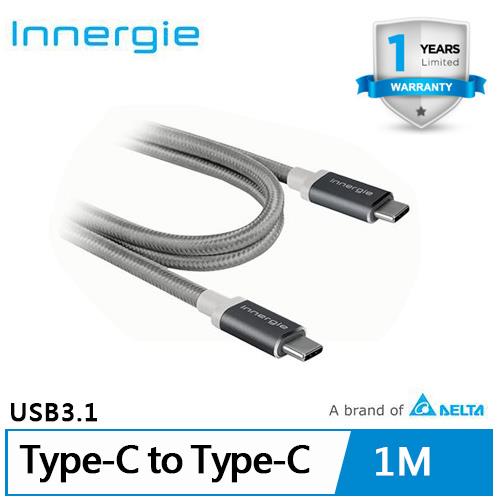 Innergie Magicable Usb C To Usb C 充電傳輸線灰1m Usb周邊專館 Eclife良興購物網