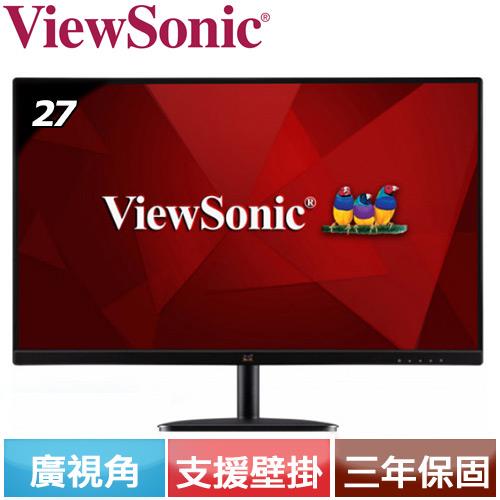 R1【福利品】ViewSonic優派 27型 IPS廣視角螢幕 VA2732-H