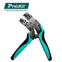 ProsKit寶工7.5吋莫士端子棘輪壓著鉗CP-751A