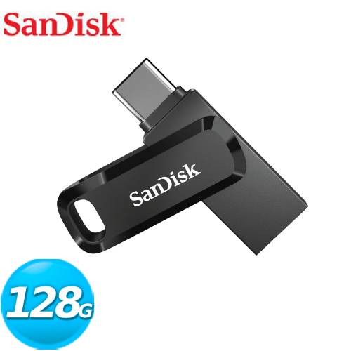 SanDisk Ultra Go 128G USB Type-C 雙用隨身碟