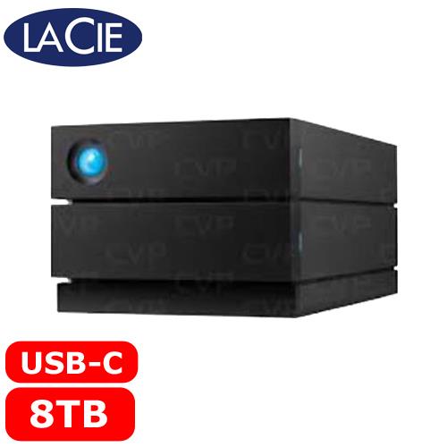LaCie 2big RAID 8TB USB-C 外接硬碟 (STHJ8000800)