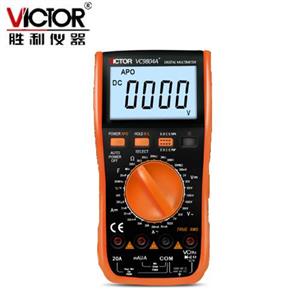 VICTOR勝利 真有效直數位電表(增加頻率與溫度量測)VC 9804A+