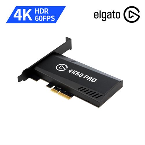 ELGATO】4K60 PRO MK2影像擷取卡(4K 2160P HDR 60fps)-電視盒｜電視卡