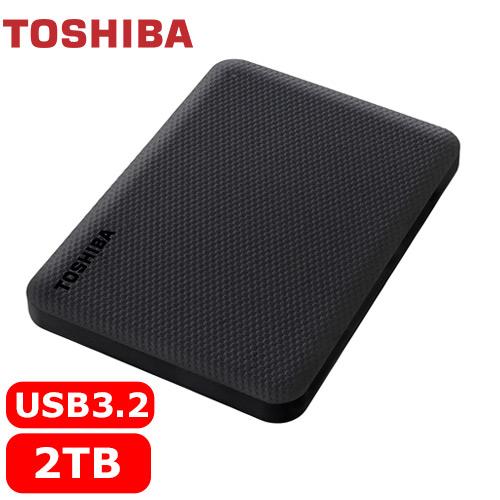 TOSHIBA Canvio Advance V10 2TB 外接式硬碟 黑