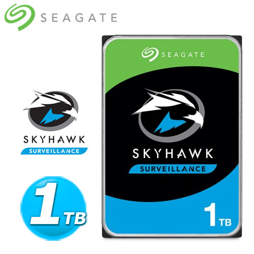 Seagate 3.5吋 1TB【SkyHawk】監控鷹 監控硬碟 (ST1000VX005)