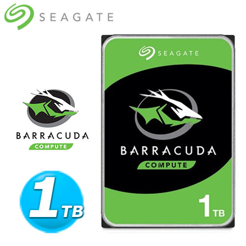 Seagate 2.5吋 1TB【BarraCuda】新梭魚 (ST1000LM048)