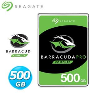 Seagate 2.5吋 500G 新梭魚【BarraCuda Pro】硬碟(ST500LM034)