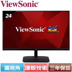 R1【福利品】ViewSonic優派 24型 IPS廣視角螢幕 VA2432-H.