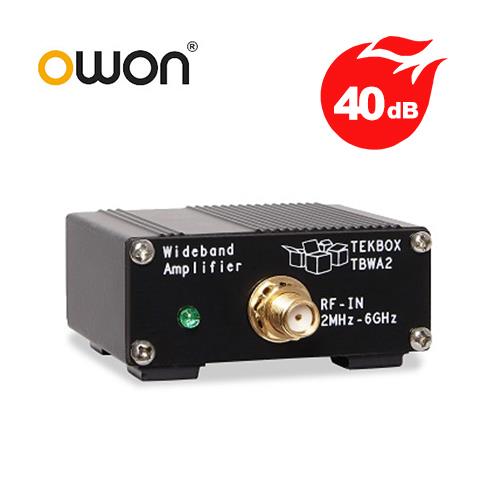 OWON 40dB寬頻放大器(搭配頻譜分析儀與近場探棒使用) W002